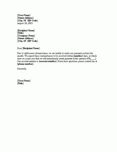 late payment letters sample