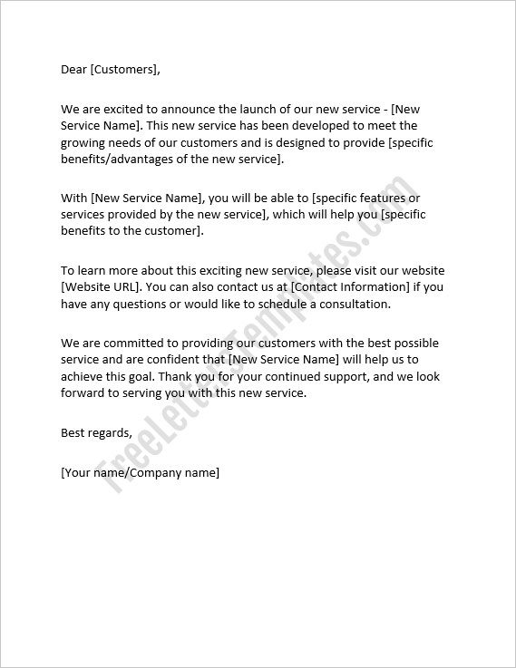 New-Service-Announcement-Letter-Template