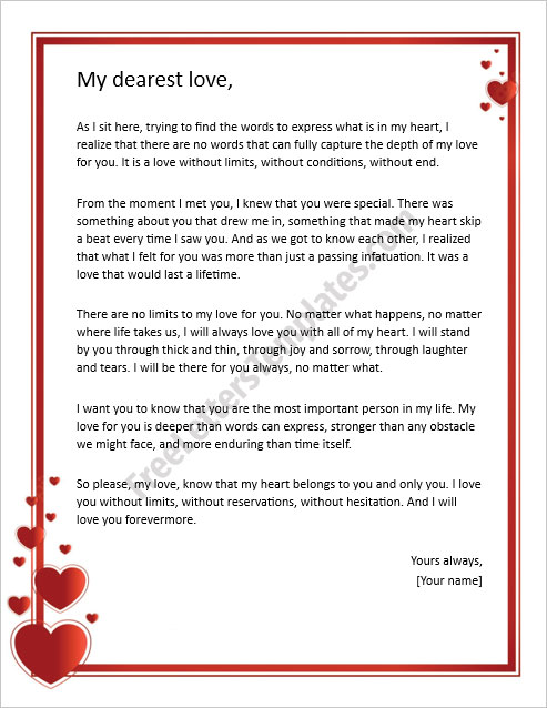 love-without-limits-love-letter